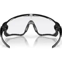 Oakley - Occhiali da sole fotocromatici - Jawbreaker Polished Black Clear/Black Photo Irid - Nero