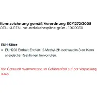 ESV Trucioli di spazzatura industriale verde confezione da 25 kg OEL-KLEEN