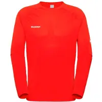 Mammut Ducan FL Longsleeve Maglia funzionale Uomo (S, rosso)