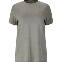 Endurance Women's Alvaly Melange S/S Tee Maglia funzionale Donna (34, grigio)