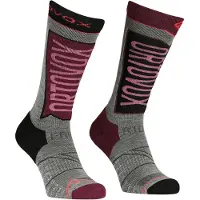 Ortovox Women's Free Ride Long Socks Calze da sci Donna (39-41, grigio)