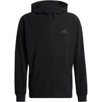 Adidas D4T Workout Full-Zip Hoodie Felpa con cappuccio Uomo (XXL, nero)