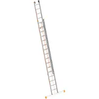 Layher Topic 1037 Scala a fune con traversa, 2x16 pioli