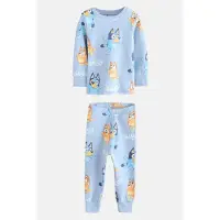 Next Pigiama blu chiaro / blu scuro / arancione