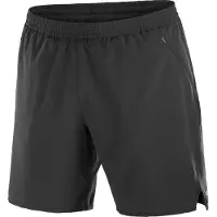 Salomon - Short con calzoncini integrati - Shkout C 2In1 Shorts 7'' M Deep Black per Uomo - Taglia M - Nero