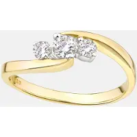 Diamant L'Eternel Anello 'Trilogie' oro