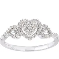 Diamant L'Eternel Anello argento