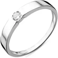 Diamant L'Eternel Anello argento