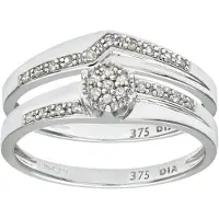 Diamant L'Eternel Anello argento