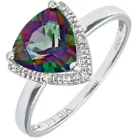 Diamant L'Eternel Anello argento