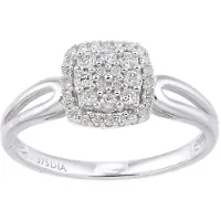 Diamant L'Eternel Anello argento
