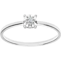 Diamant L'Eternel Anello argento