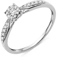 Diamant L'Eternel Anello argento