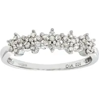 Diamant L'Eternel Anello argento