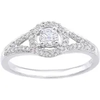 Diamant L'Eternel Anello argento