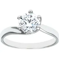 Diamant L'Eternel Anello argento