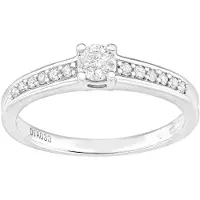 Diamant L'Eternel Anello argento
