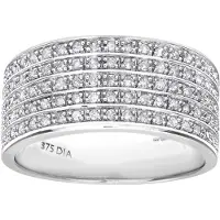Diamant L'Eternel Anello argento