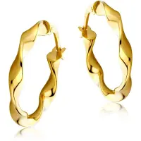 Diamant L'Eternel Orecchini 'Ohrringe aus 375 Gelbgold' oro