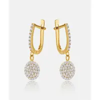 Diamant L'Eternel Orecchini 'Ohrringe aus 585 Gelbgold' oro