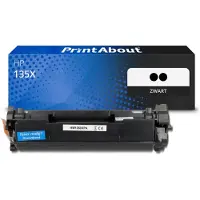 PrintAbout Toner compatibile HP 135X (W1350+1350X) - Nero Alta capacità Multipack
