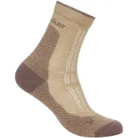 Icebreaker Women's Merino Hike+ Ultralight Quarter Calze da trekking Donna (35-37, beige/marrone)