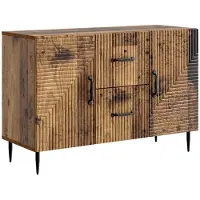 vidaXL Credenza in legno di recupero 89 x 34,5 x 60 cm in materiale derivato dal legno