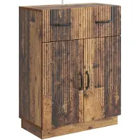 vidaXL Credenza in legno riciclato 66 x 34,5 x 87 cm in materiale derivato dal legno