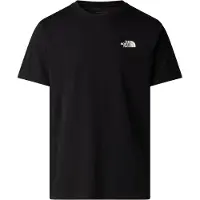The North Face Mountain Sketch Regular Short Sleeve T-shirt Uomo (S, nero)