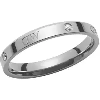 Daniel Wellington Anello Classic Lumine acciaio con cristalli DW0040023 — Anello
