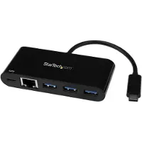 StarTech.com Hub Usb-c 3 Port Gbe Pd Usb 3.0