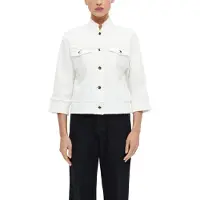 s.Oliver Jackets Indoor White Taglia: 44 | Giacche di jeans Outlet | Donna | Bianco