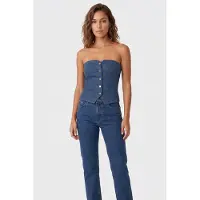 Studio Amaya Rachel Top Blue Taglia: XS | Magliette intime Outlet | Donna | Blu