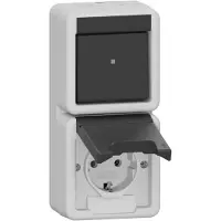 Gira 417630 Kombi AusWe/SCHUKO senkr. KD (417630)