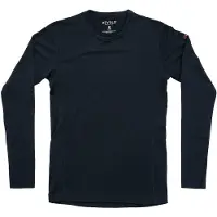 Devold Breeze Woman Shirt Intimo lana merinos Donna (L, nero/blu)
