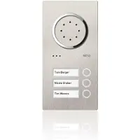 Ritto Posto esterno Acero in acciaio inox 1810320 3WE