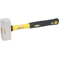 Ks Tools Martello in acciaio inox con manico in fibra di vetro, 3600g ( 964.2007 )