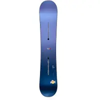 Burton - Snowboard freestyle - Blossom Seahorse 2027 in Legno - Taglia 162W cm - Viola