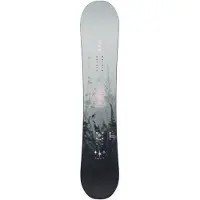 Burton - Snowboard all-mountain - Cultivator Standard Dark Mist 2027 in Legno - Taglia 155 cm - Grigio