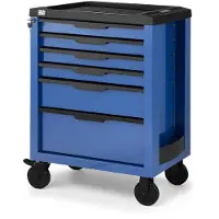 HBM Carrello degli attrezzi 6 cassetti, 70,8 cm, blu