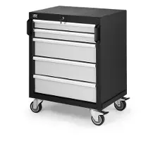 HBM Carrello portautensili professionale 5 cassetti per arredamento officina