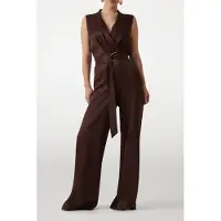 Guess Marciano GUESS Iva Overlap Ss Jumps Rich Brown Taglia: 48 | Tute Outlet | Donna | Marrone