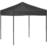 vidaXL Tenda pieghevole per feste antracite 2x2 m