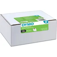 Dymo Etichetta 2093091 (12 stuks) - Nero su bianco