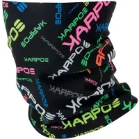 Karpos Pelmo Neck Warmer Sciarpa a tubo (One Size, nero)