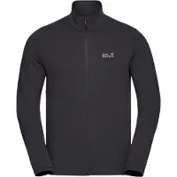 Jack Wolfskin Litestride Fullzip Giacca in pile Uomo (XL, grigio)
