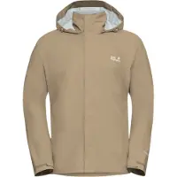 Jack Wolfskin Trailtime 2L Jacket Giacca antipioggia Uomo (M, beige)