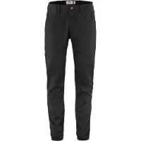 Fjällräven Vardag Trousers Pantaloni da trekking Uomo (52 - Short, nero)