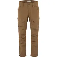 Fjällräven Keb Trousers Pantaloni da trekking Uomo (56 - Regular, marrone)