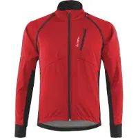 Löffler Bike Zip-Off Jacket San Remo Airblocc Light Giacca ciclismo Uomo (52, rosso)